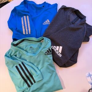 Adidas 3 shirt lot men’s small